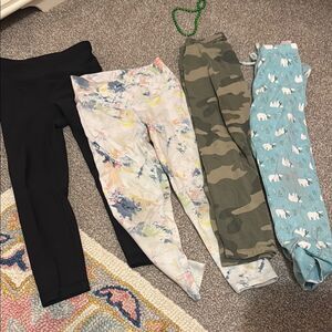 Toddler girls legging bundle 5